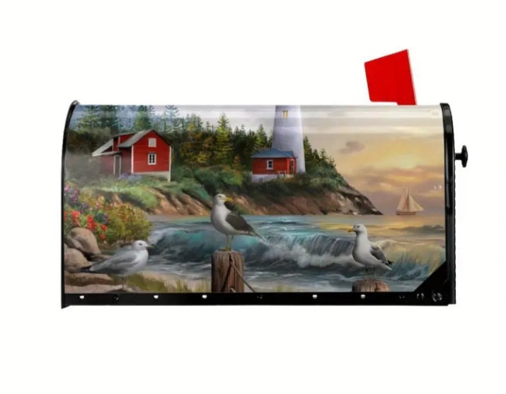 Couverture de boîte aux lettres Bord de mer