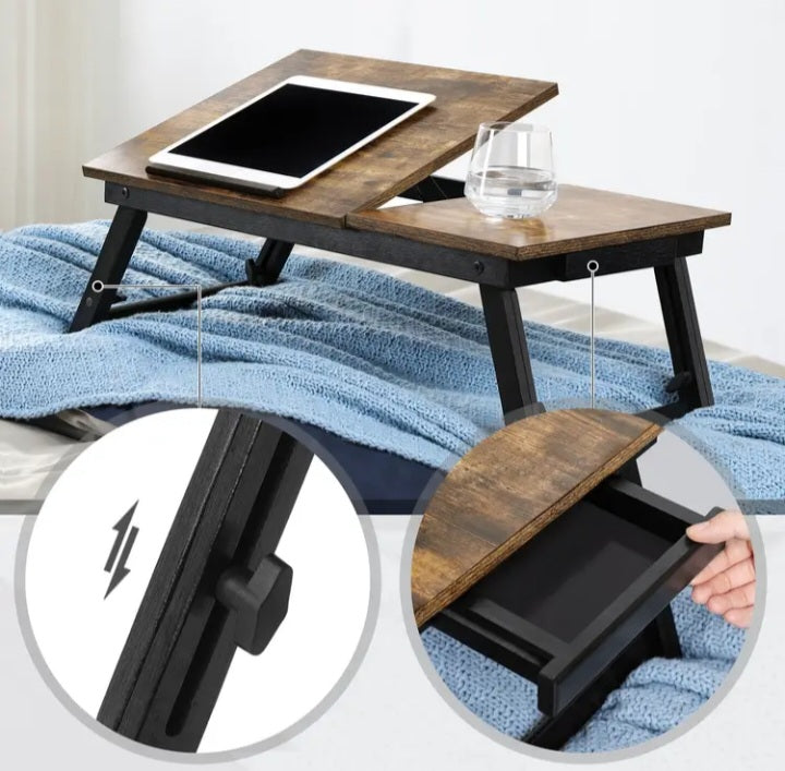Table de lit ou de sofa pour ordinateur portable