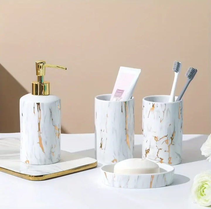 Ensemble de 4 accessoires de salle de bain Ciel Étoilé