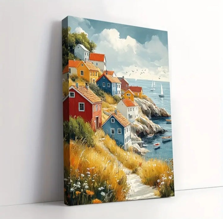 Impression sur toile Ile d'Aland, Finlande (12 x 16 po.)