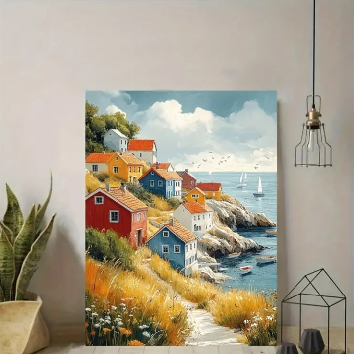 Impression sur toile Ile d'Aland, Finlande (12 x 16 po.)