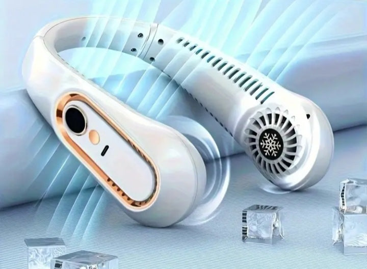 Puissant ventilateur de cou à chargement USB