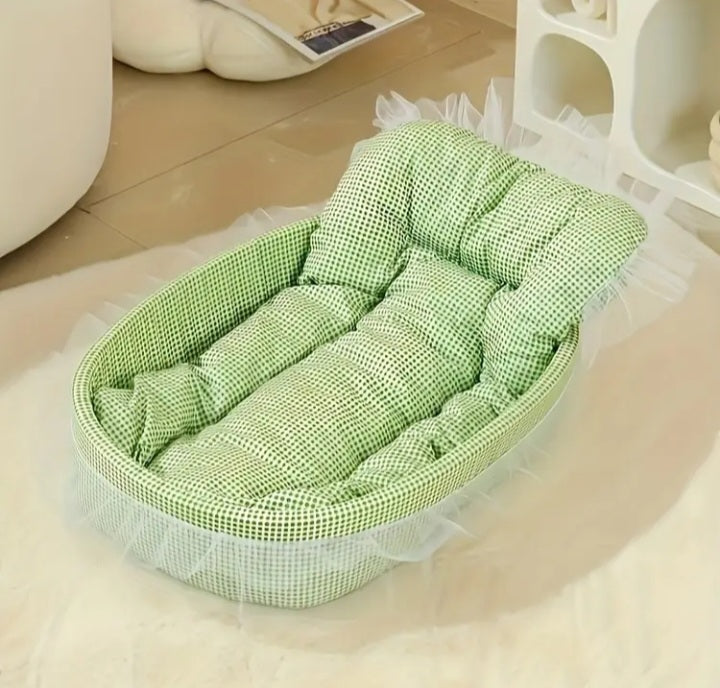 Lit pour chat pastel