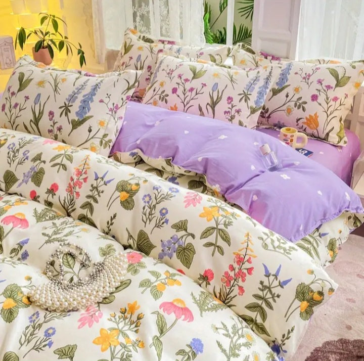 Ensemble de housse de couette Jardin botanique