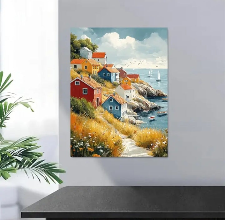 Impression sur toile Ile d'Aland, Finlande (12 x 16 po.)