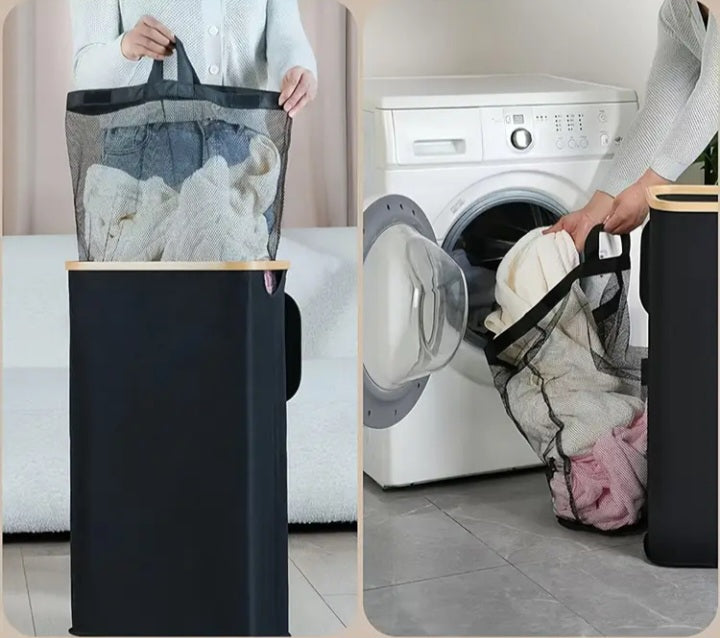 Panier à linge en nylon mince