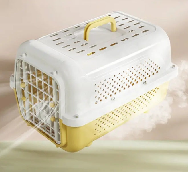 Transporteur de voyage en PVC pour animal de compagnie