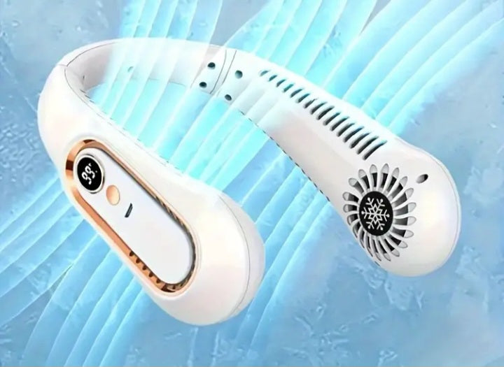 Puissant ventilateur de cou à chargement USB