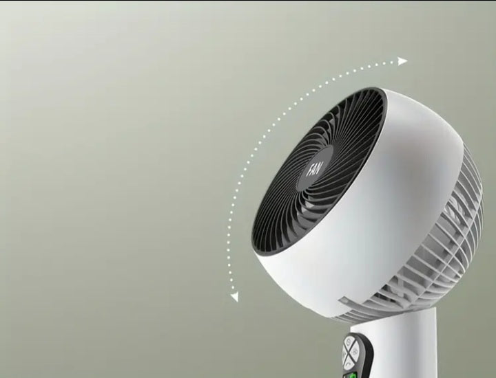Ventilateur sur pied à alimentation USB avec télécommande