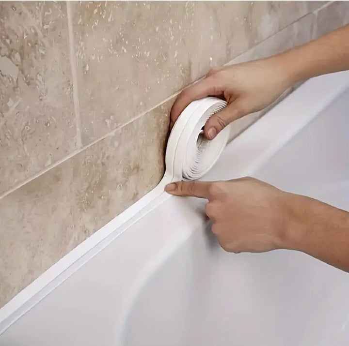 Rouleau de ruban auto-adhésif étanche pour la salle de bain
