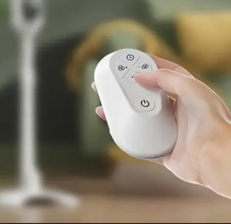 Ventilateur sur pied à alimentation USB avec télécommande