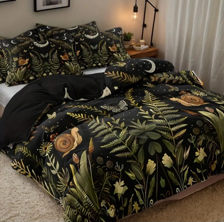 Ensemble de housse de couette Un Jardin la Nuit