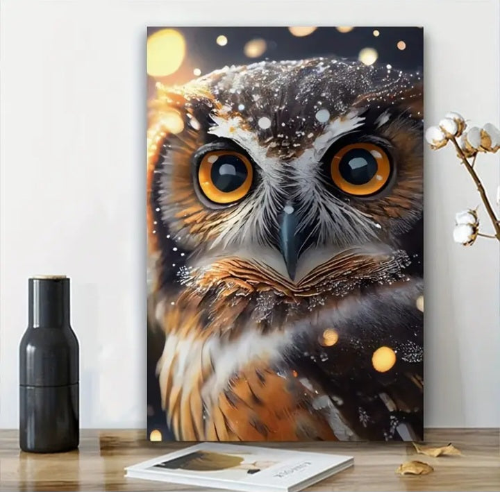 Impression sur toile Hibou