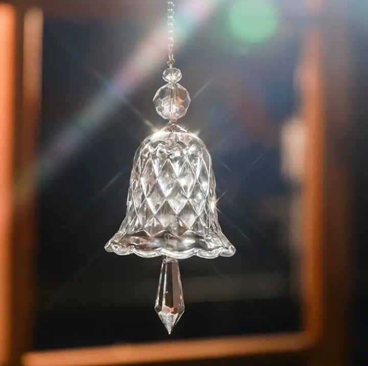 Carillon en verre en forme de clochette