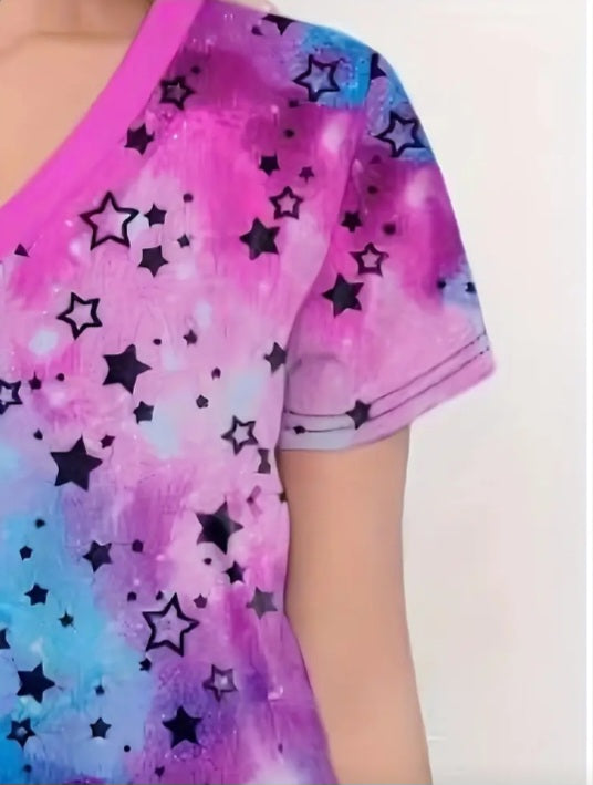 Haut d'uniforme Champs d'étoiles
