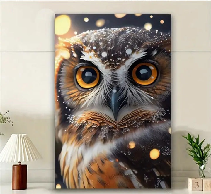 Impression sur toile Hibou