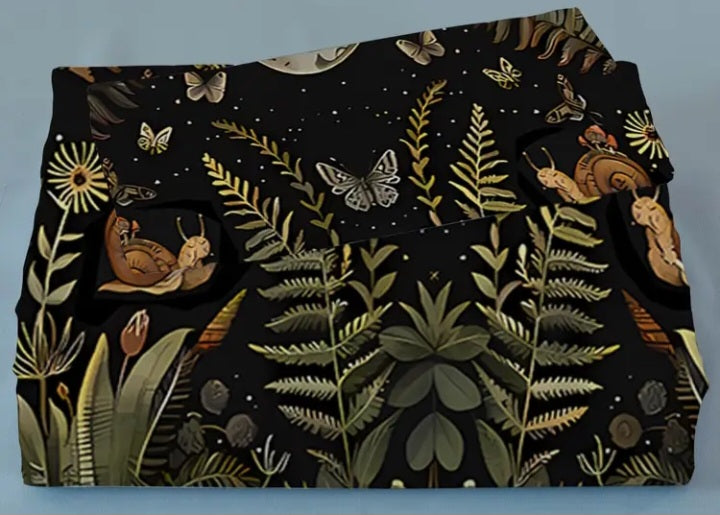 Ensemble de housse de couette Un Jardin la Nuit