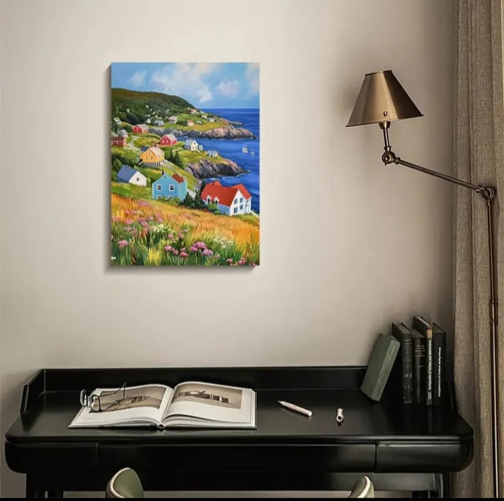 Impression sur toile Côtes du Nouveau-Brunswick (12 x 16 po.)