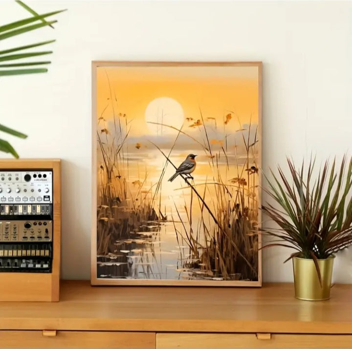 Ensemble de peinture au diamant Le marais