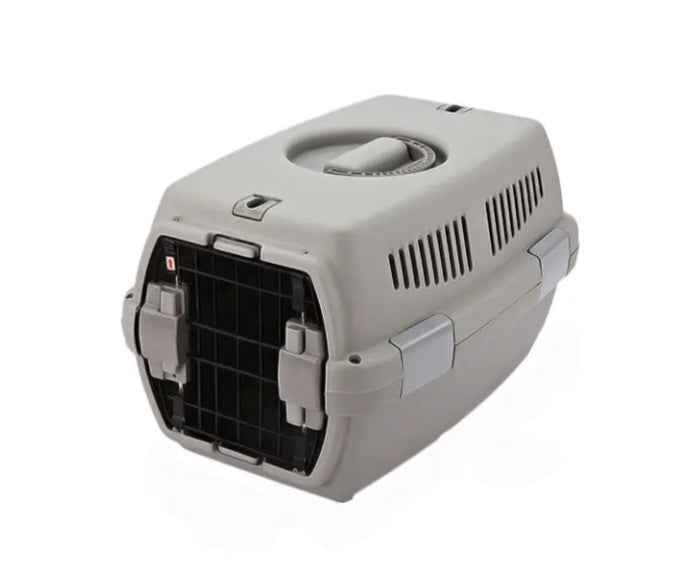 Transporteur de voyage en plastique robuste pour petit animal