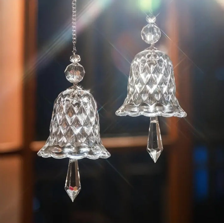 Carillon en verre en forme de clochette