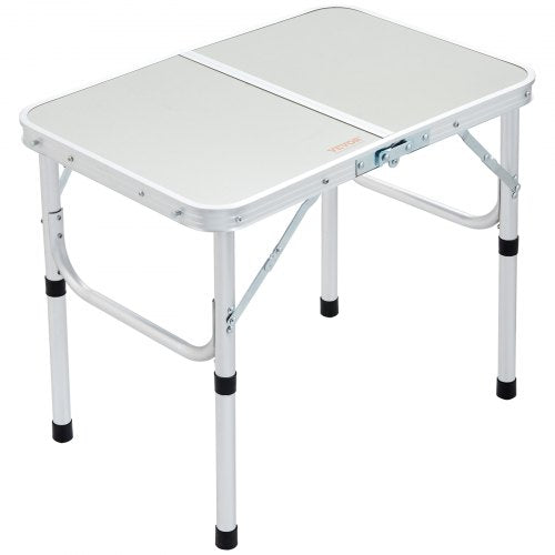 Table de camping pliante en aluminium et MDF