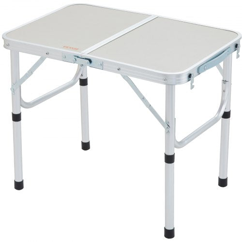 Table de camping pliante en aluminium et MDF