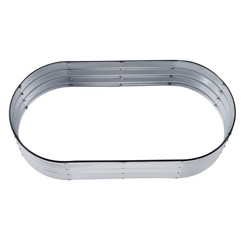 Boîte de jardin surélevé en métal de 4 x 2 x 1 pieds