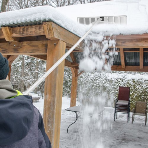 Pelle à neige en aluminium de 25 pièces de largeur pour toiture
