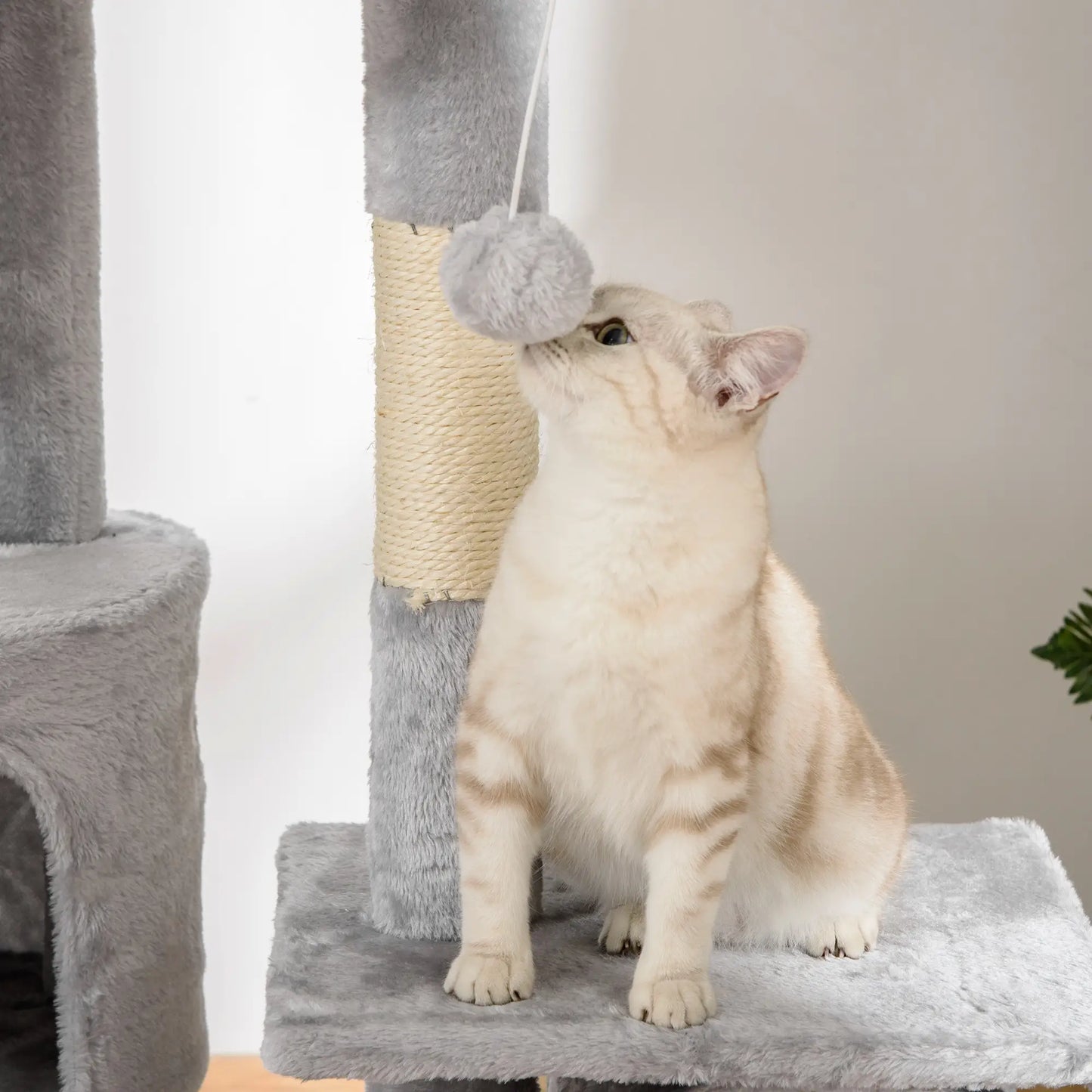 Arbre à chat géant deluxe de 94-102 pouces