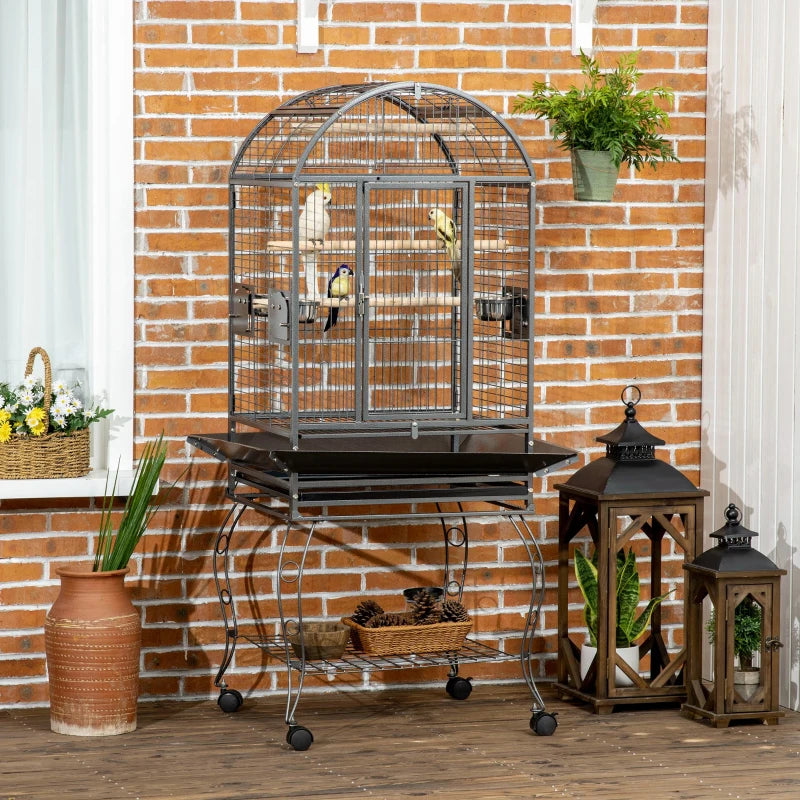 Cage pour oiseaux de 66 pouces sur roues