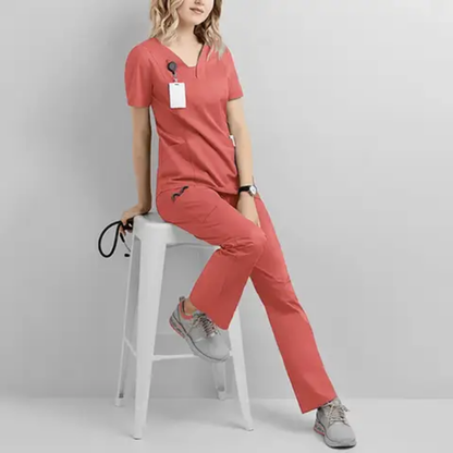 Uniforme de soins de santé extensible en spandex