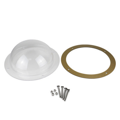 Vitre en acrylique bombée pour cloture