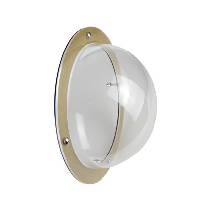 Vitre en acrylique bombée pour cloture