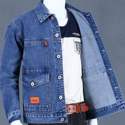 Veste en jeans pour hommes