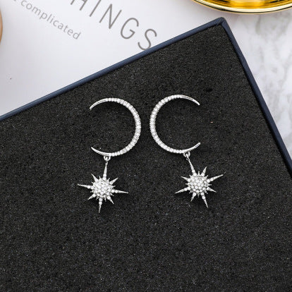 Boucles d'oreilles Étoile Polaire