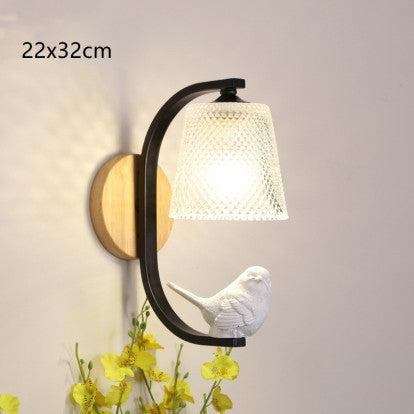 Lampe murale Oiseau