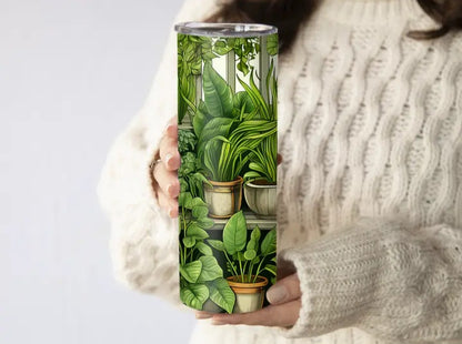 Gobelet mince Mordu des plantes