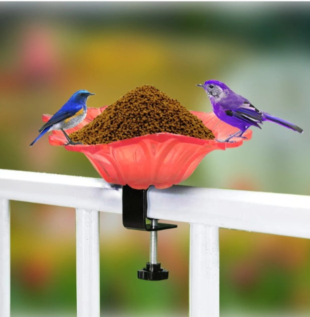 Fontaine ou mangeoire pour oiseaux