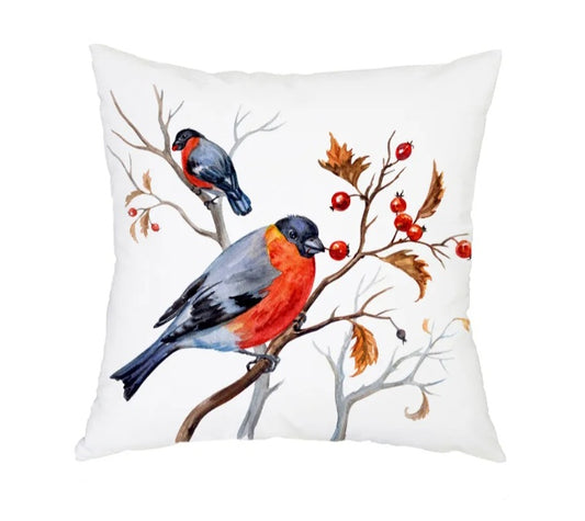 Housse de coussin Oiseaux nordiques