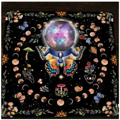 Nappe de tarot Papillon
