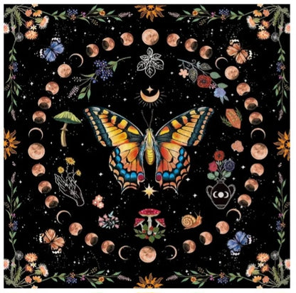 Nappe de tarot Papillon