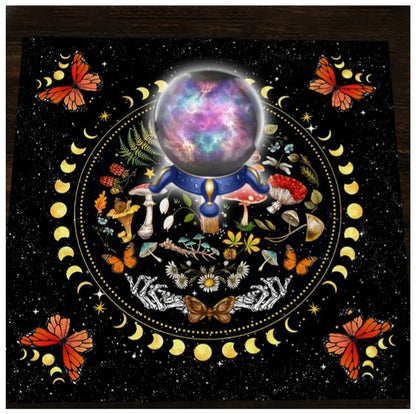 Nappe de tarot Champignons