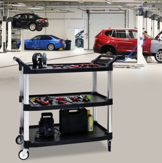 Chariot de manutention en plastique sur roues