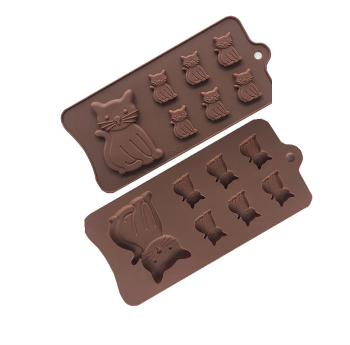 Moule à chocolat Chat