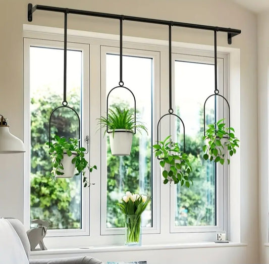 Support ajustable pour 4 plantes