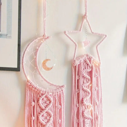 Ensemble de capteurs de rêve Lune et étoile