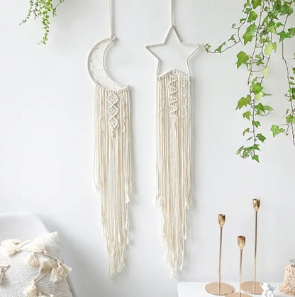 Ensemble de capteurs de rêve Lune et étoile