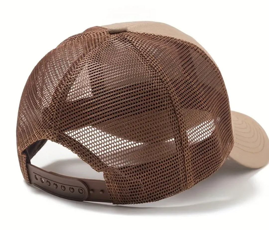 Casquette beige Burton
