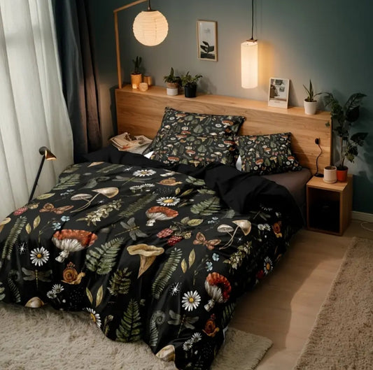 Ensemble de housse de couette Forêt enchantée